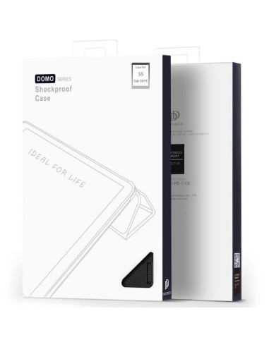 DUX DUCIS Domo - Case pliante avec porte-stylet pour Samsung Tab S9 FE noir