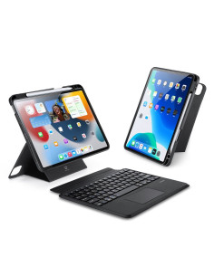 DUX DUCIS DK Case pliante avec clavier sans fil pour iPad 4/5/iPad Pro 11 (2018/2020/2021/2022) noir.