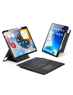 DUX DUCIS DK - Case pliante avec clavier sans fil pour iPad Pro 12.9 (2020/2021/2022) noir 2