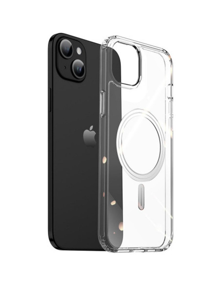 DUX DUCIS Clin - Case transparente compatible avec MagSafe pour iPhone 15 Plus