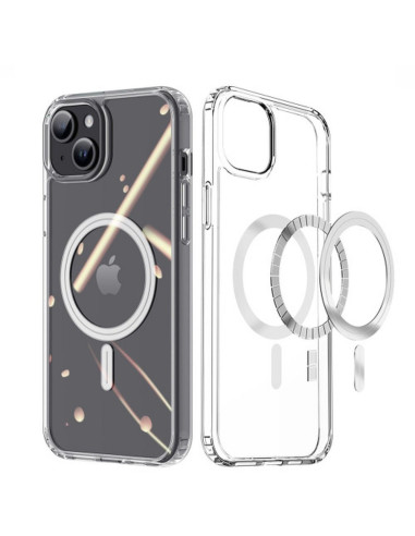 DUX DUCIS Clin - Case transparente compatible avec MagSafe pour iPhone 15 Plus