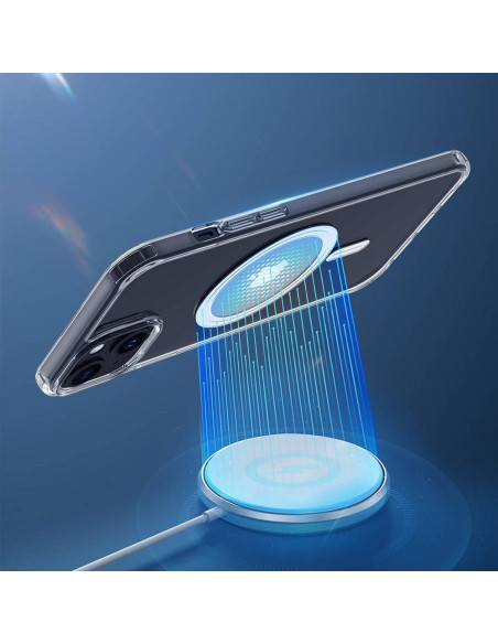 DUX DUCIS Clin - Case transparente compatible avec MagSafe pour iPhone 15 Pro