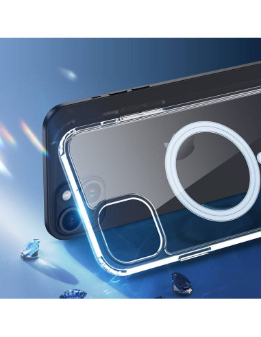 DUX DUCIS Clin - Case transparente compatible avec MagSafe pour iPhone 15 Pro
