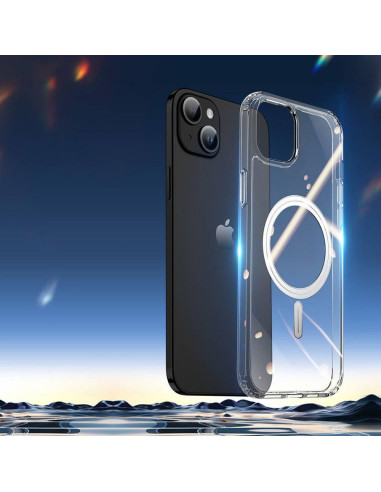 DUX DUCIS Clin - Case transparente compatible avec MagSafe pour iPhone 15 Pro