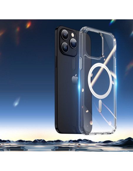 DUX DUCIS Clin - Case transparente compatible MagSafe pour iPhone 15 Pro Max