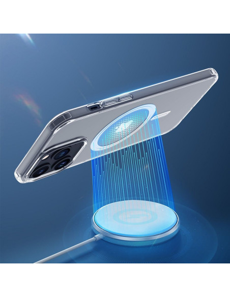 DUX DUCIS Clin - Case transparente compatible MagSafe pour iPhone 15 Pro Max