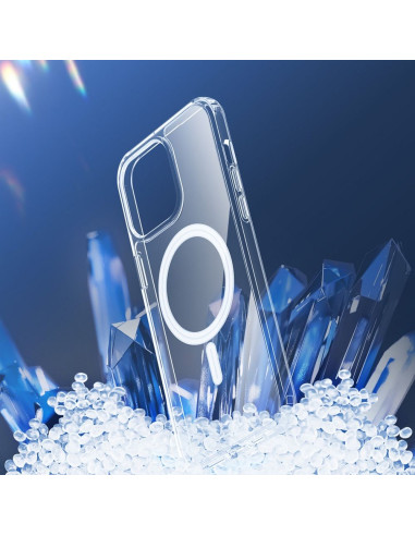 DUX DUCIS Clin - Case transparente compatible MagSafe pour iPhone 15 Pro Max