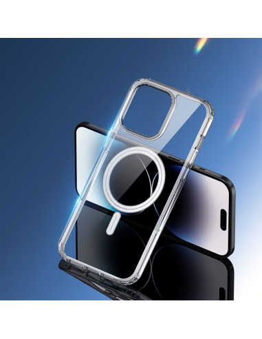 DUX DUCIS Clin - Case transparente compatible MagSafe pour iPhone 15 Pro Max