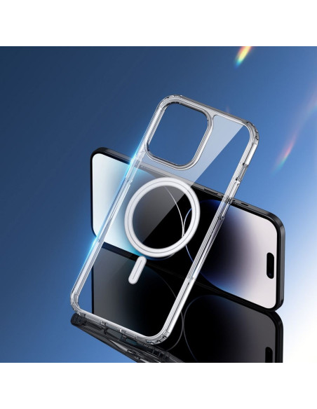 DUX DUCIS Clin - Case transparente compatible MagSafe pour iPhone 15 Pro Max