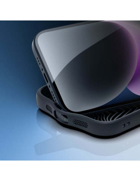 DUX DUCIS Aimo Mag - Case blindée compatible avec MagSafe pour Apple iPhone 15 Plus noir