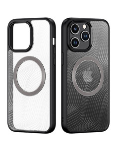 DUX DUCIS Aimo Mag - Case blindée compatible MagSafe pour Apple iPhone 15 Pro Max noir 2