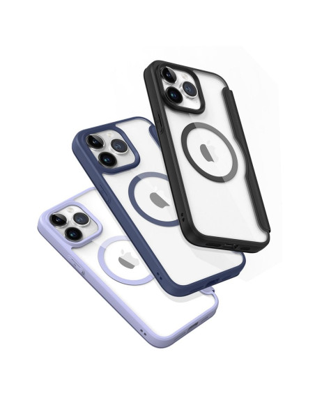 DUX DUCIS SKIN X PRO étui compatible avec MagSafe pour IPHONE 15 Pro noir