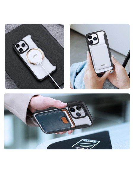DUX DUCIS SKIN X PRO étui compatible avec MagSafe pour IPHONE 15 Pro noir