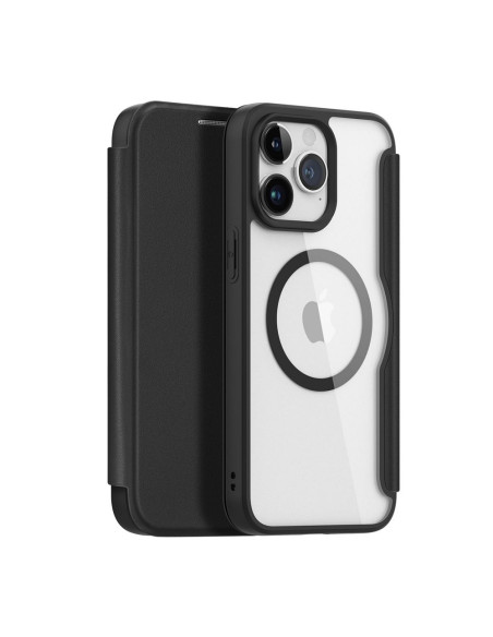 DUX DUCIS SKIN X PRO étui compatible avec MagSafe pour IPHONE 15 Pro Max noir