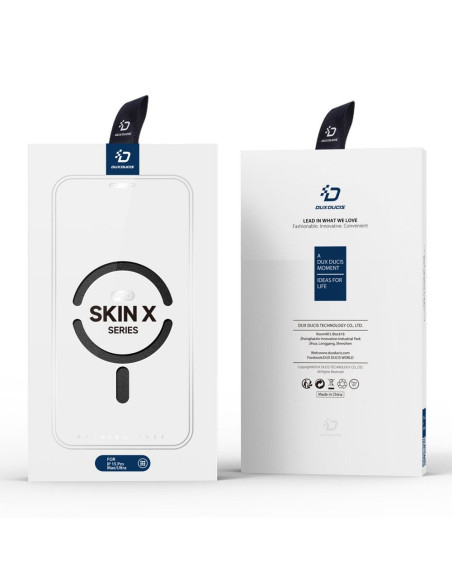 DUX DUCIS SKIN X PRO étui compatible avec MagSafe pour IPHONE 15 Pro Max noir