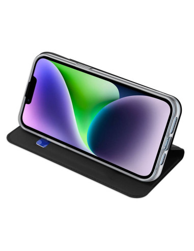 DUX DUCIS Skin Pro - Coque à rabat pour Apple iPhone 15 noir