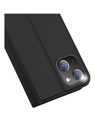 DUX DUCIS Skin Pro - Coque à rabat pour Apple iPhone 15 Plus noir