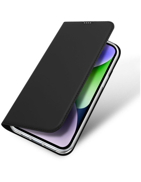 DUX DUCIS Skin Pro - Coque à rabat pour Apple iPhone 15 Plus noir