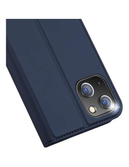DUX DUCIS Skin Pro - Coque à rabat pour Apple iPhone 15 Plus bleu