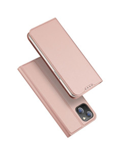 DUX DUCIS Skin Pro - Coque à rabat pour Apple iPhone 15 Plus rose