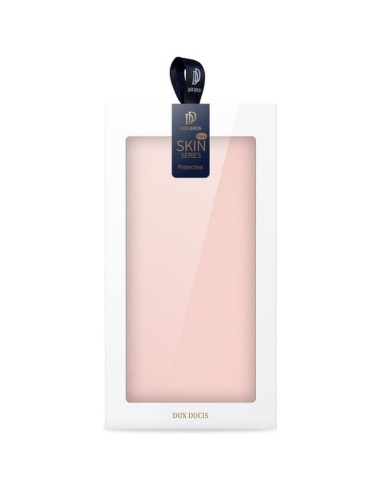 DUX DUCIS Skin Pro - Coque à rabat pour Apple iPhone 15 Plus rose