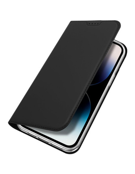 DUX DUCIS Skin Pro - Coque à rabat pour Apple iPhone 15 Pro noir