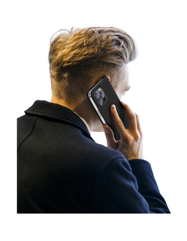 DUX DUCIS Skin Pro - Coque à rabat pour Apple iPhone 15 Pro noir