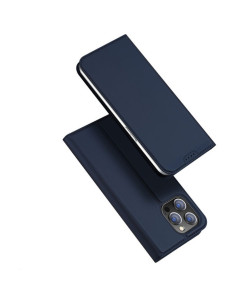DUX DUCIS Skin Pro - Coque à rabat pour Apple iPhone 15 Pro bleu