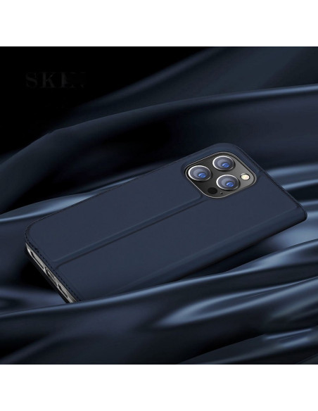 DUX DUCIS Skin Pro - Coque à rabat pour Apple iPhone 15 Pro Max noir