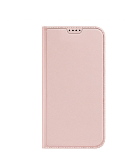 DUX DUCIS Skin Pro - Coque à rabat pour Apple iPhone 15 Pro rose