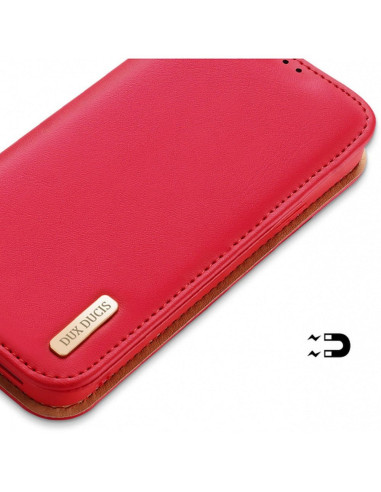 DUX DUCIS HIVO étui pour IPHONE 15 Plus rouge