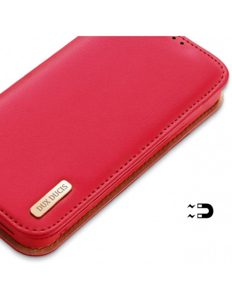 DUX DUCIS HIVO étui pour IPHONE 15 Plus rouge