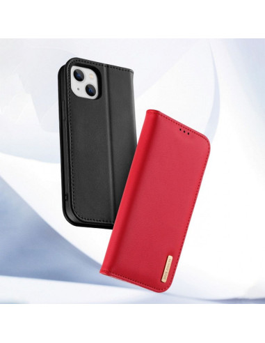 DUX DUCIS HIVO étui pour IPHONE 15 Plus rouge