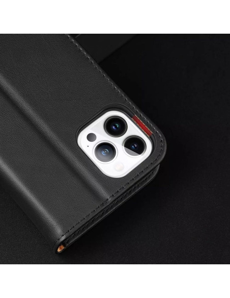 DUX DUCIS HIVO étui pour IPHONE 15 Pro noir