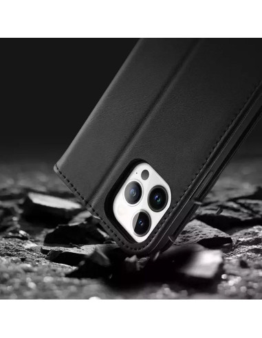 DUX DUCIS HIVO étui pour IPHONE 15 Pro noir