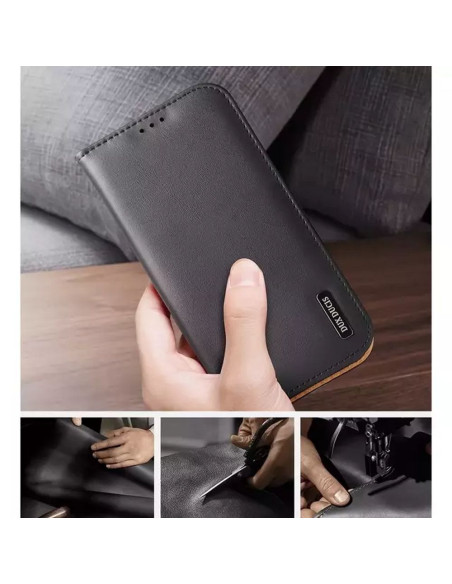 DUX DUCIS HIVO étui pour IPHONE 15 Pro noir