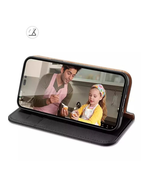 DUX DUCIS HIVO étui pour IPHONE 15 Pro noir
