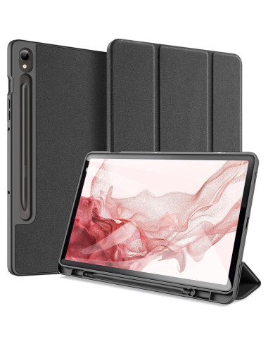 DUX DUCIS Domo - Case pliante avec porte-stylet pour Samsung Tab S9 noir
