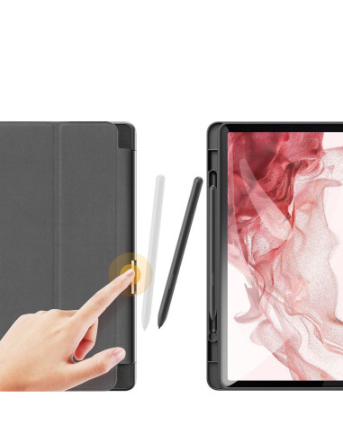 DUX DUCIS Domo - Case pliante avec porte-stylet pour Samsung Tab S9 noir