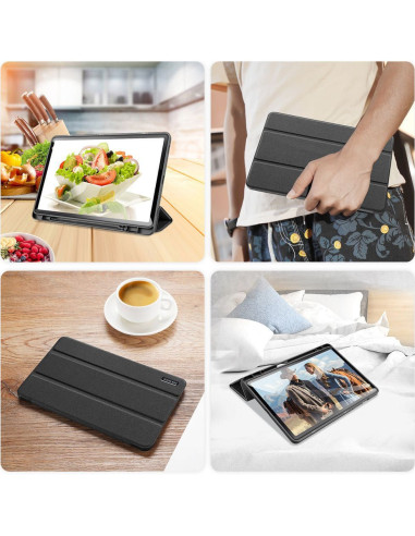 DUX DUCIS Domo - Case pliante avec porte-stylet pour Samsung Tab S9 noir