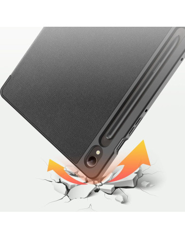DUX DUCIS Domo - Case pliante avec porte-stylet pour Samsung Tab S9 noir
