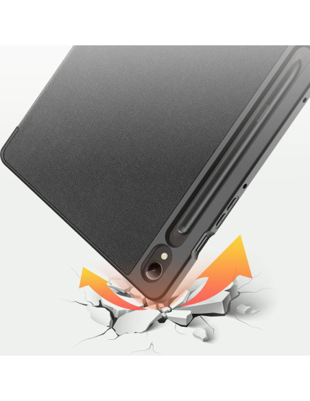 DUX DUCIS Domo - Case pliante avec porte-stylet pour Samsung Tab S9 noir