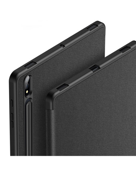 DUX DUCIS Domo - Case pliante avec porte-stylet pour Samsung Tab S9 Plus noir