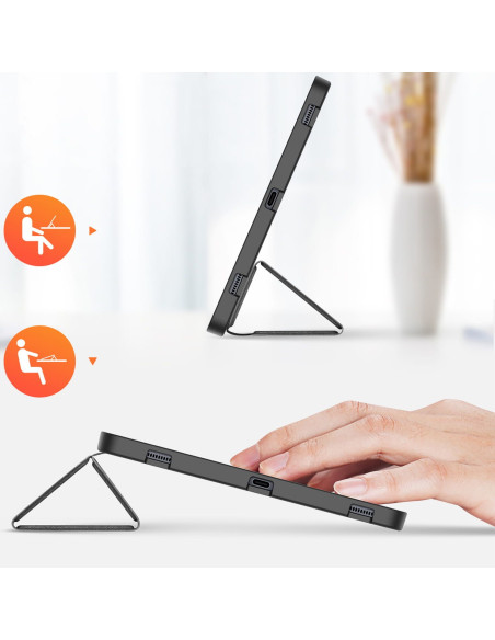 DUX DUCIS Domo - Case pliante avec porte-stylet pour Samsung Tab S9 Plus noir