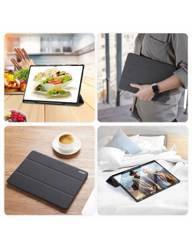 DUX DUCIS Domo - Case pliante avec porte-stylet pour Samsung Tab S8 Ultra/S9 Ultra noir