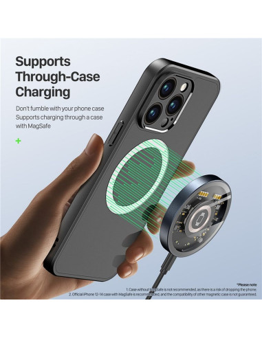 DUZZONA W13 - Chargement sans fil de bureau 3w115W