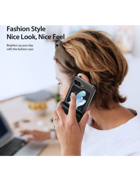 DUX DUCIS BRIL Coque pour SAMSUNG Z Flip5 5G noir