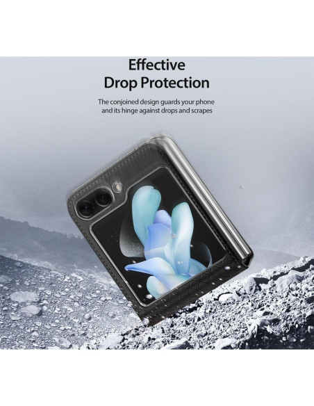 DUX DUCIS BRIL Coque pour SAMSUNG Z Flip5 5G noir