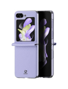 DUX DUCIS Bril - Case en cuir pour Samsung Galaxy Z Flip5 5G violet 2