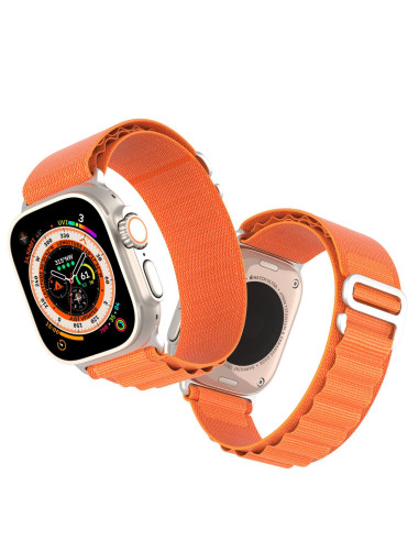 DUX DUCIS GS - Bracelet en nylon pour Apple Watch 38/40/41mm orange